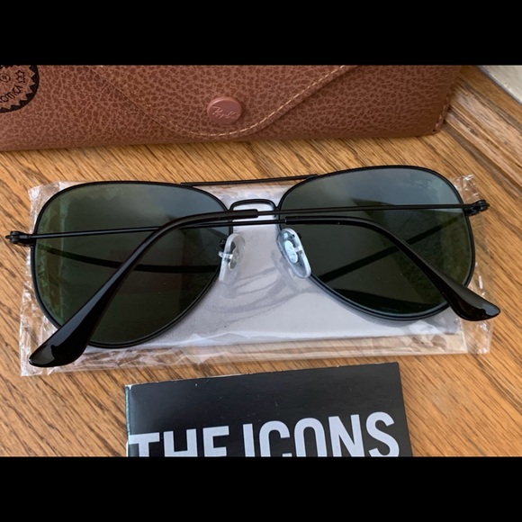 Authentic Ray-Ban Aviator Sunglasses 58mm NEW - Picture 14 of 16